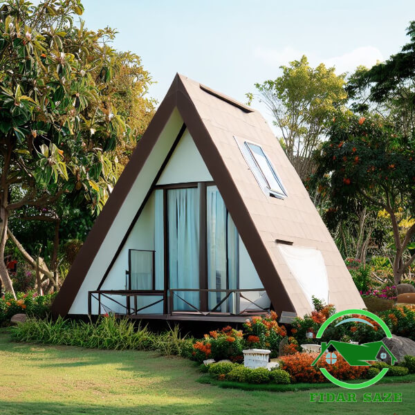 Triangular hut architecture 6