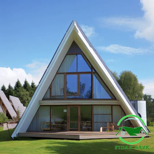 Triangular hut architecture 7
